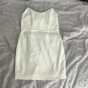 REVOLVE superdown Stevie Sweetheart Mini Dress in White